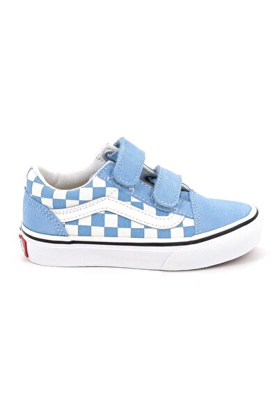 Vans Παιδικό Χαμηλό Casual για Αγόρι Old Skool V Χρώματος Μπλε VN000CYDE2W1