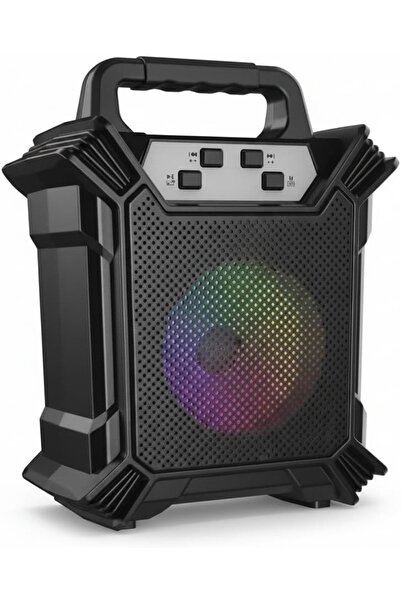 Primo Plus مكبر صوت بلوتوث محمول ZQS1485 مع صوت باس قوي، إضاءة LED، وبطارية 1...