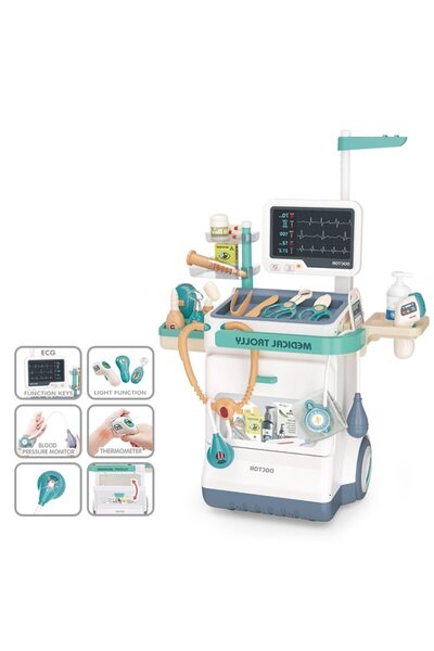 KidProtect PlayClinic Elite Doctor Play Σετ Καροτσιού Παιδικού Στηρίγματος Άν...