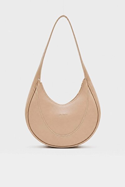Shanta Vizon D58 Elegant Oval Design Zippered Large Internal Volume Modern Wo...