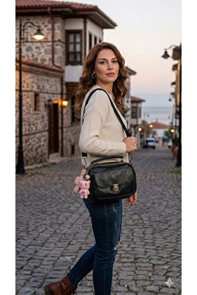 571 Collections Çanta 571 كوليكشنز حقيبة يد رياضية صغيرة وحقيبة كروس من الجلد...
