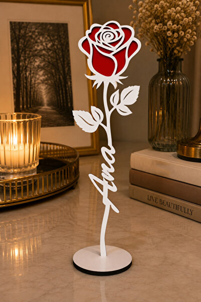 Bello Carino High quality decoration products Trandafir din Lemn Personalizat...