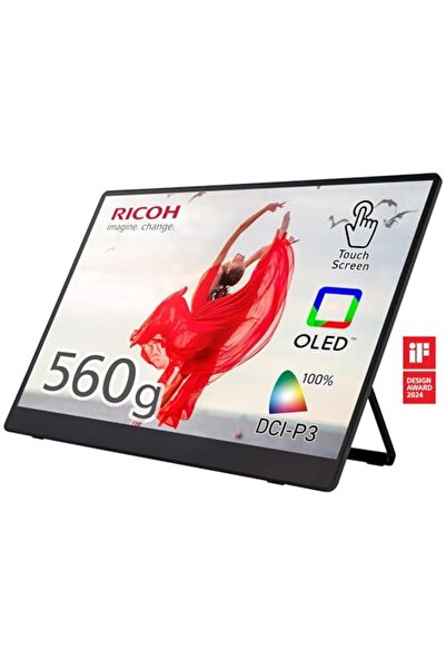 Ricoh 150 Mobil 16 İnç 1920 x 1080P OLED Ekran Monitör USB-C Dizüstü Bilgisay...
