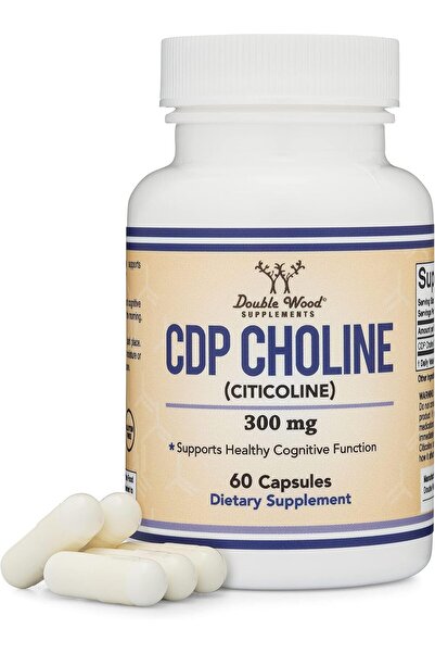 Double Wood Supplements Cdp Choline - 60 X 300 Mg Capsules