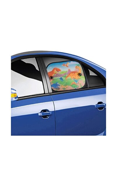 Zet Parasolar Auto cu Model Dinozauri 44x36cm - 2buc, 44 x 36 cm, Parasolar A...