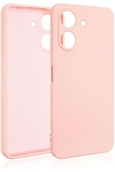 Beline Πίσω Κάλυμμα Σιλικόνης Ροζ (Xiaomi Poco C65)