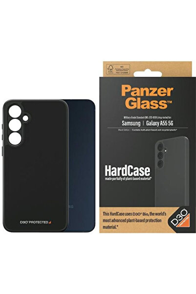 Panzer Glass PanzerGlass Σκληρό Πλαστικό Μαύρο Πίσω Κάλυμμα (Galaxy A55) Κωδι...