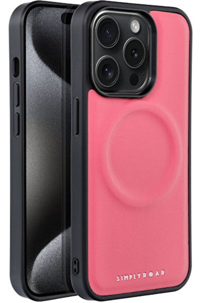 roar Mag Morning Πίσω Θήκη Συνθετικό Δέρμα Ροζ (iPhone 14 Plus) Κωδικός: 595379