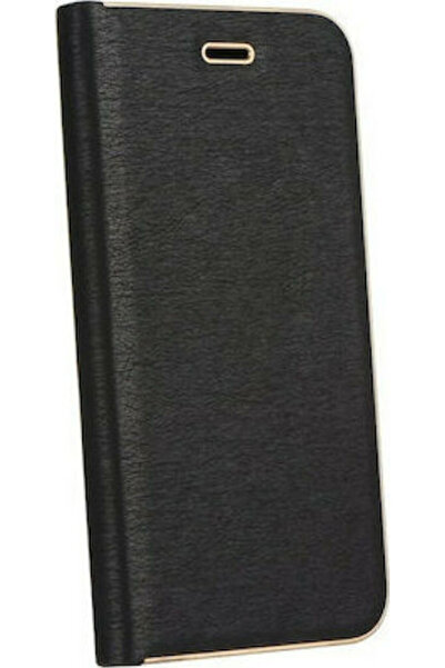 Forcell Luna Book Συνθετικό Δέρμα Μαύρο (Galaxy A50)
