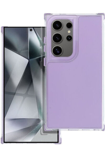 OEM Matrix Πίσω Κάλυμμα Πλαστικό / Σιλικόνης Μωβ για Galaxy S25 Edge