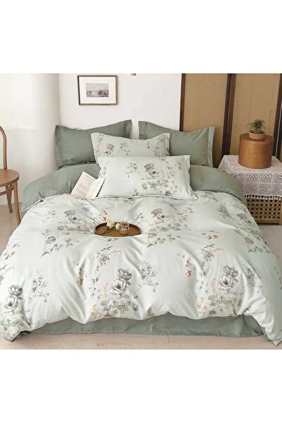 CHIRASO CHIRASO Bed Linen Set, 6 Pieces, Stretchy Sheet 180x200, Duvet Cover ...