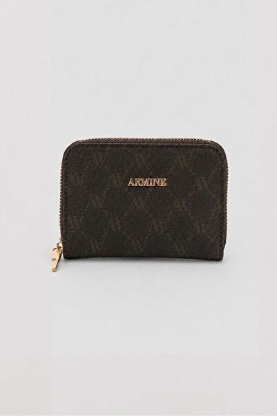 Armine Dotted Wallet Brown