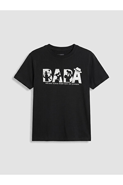 LC Waikiki Esvab • Modern & Distinctive Zero Roba Collar Printed Boys' T-Shirt