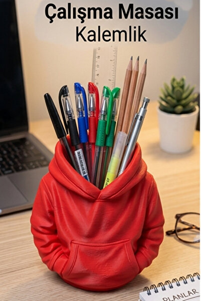 Küp Atölye Mont Design Decorative Pen Holder and Makeup Brush Desktop Organiz...