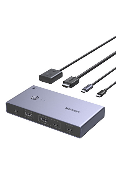 Ugreen Kvm Switch Cm731 2-In-1 Usb-C Hdmi For Computer
