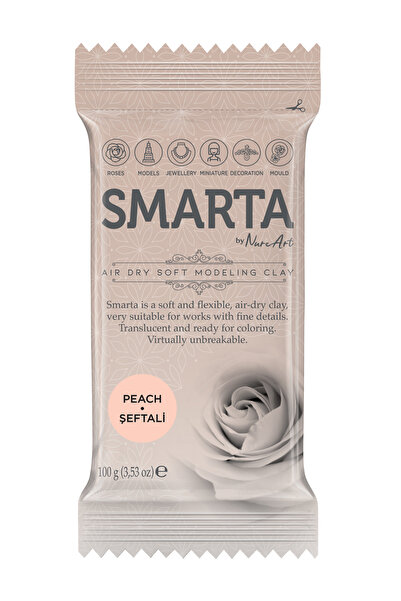 Smarta Havayla Kuruyan Modelleme Hamuru - Şeftali 100g