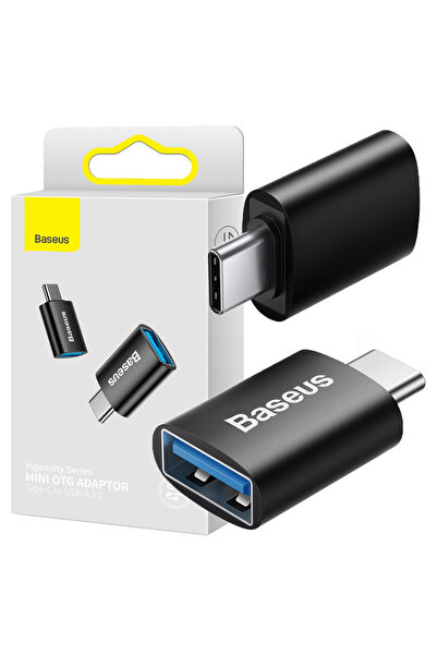 Baseus Adaptor USB-C la USB-A 10Gb/s pentru laptop și telefon 1M