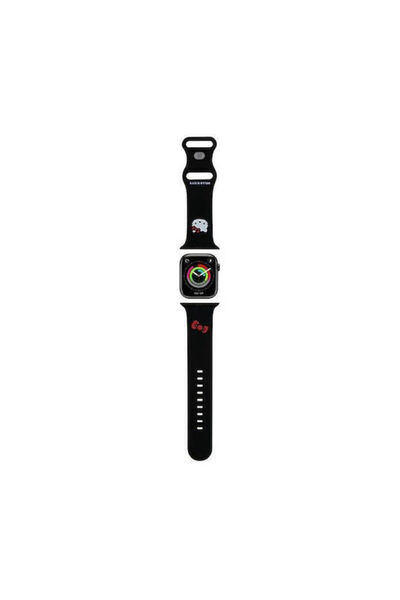 OEM Λουράκι Σιλικόνης Μαύρο για Apple Watch 1 2 3 4 5 6 7 8 SE Ultra 42 44 45...