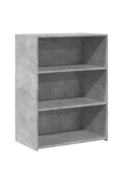 vidaxl Sideboard, concrete grey, 70x41x93 cm, processed wood