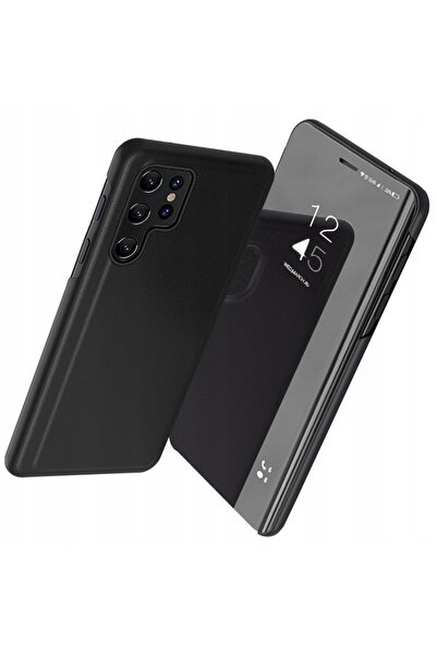 Hurtel Husă transparentă cu clapetă de protecție pentru Samsung S24 Ultra