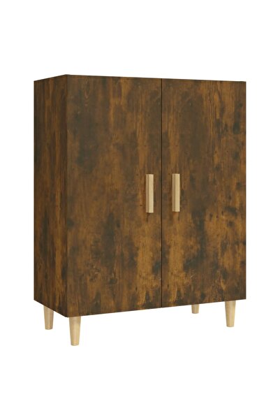 vidaxl Servantă, stejar fumuriu, 70x34x90 cm, lemn prelucrat