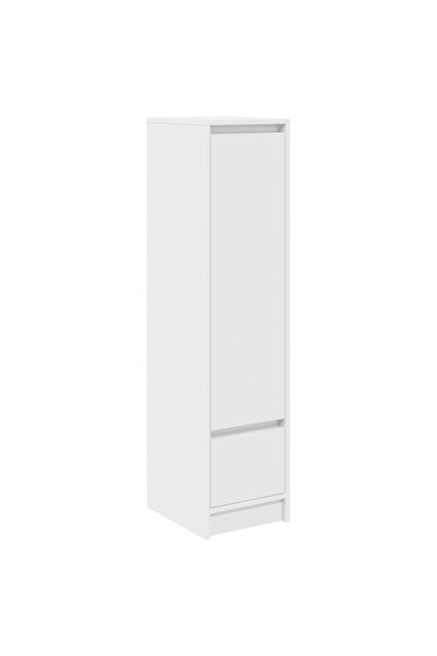 vidaxl Dulapul alb 29,5x34x119,5 cm Lemn prelucrat