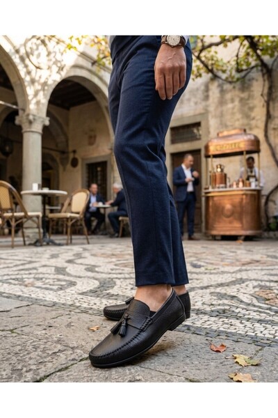 VARLIK AYAKKABI Extremely Soft Genuine Leather Ballet Shoes