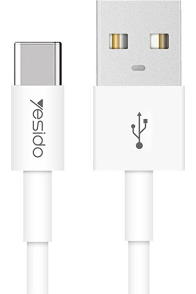 Yesido CA-22 Καλώδιο USB 2.0 USB-C Αρσενικό - USB-A Λευκό 1.2μ