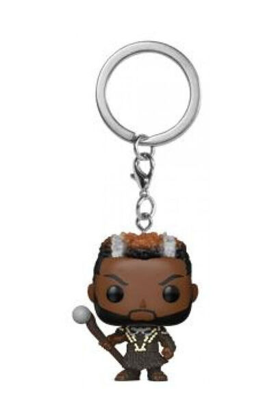Funko Πόκετ Ποπ! Μπρελόκ Μπομπλ-Χεντ Μάρβελ: Μπλακ Πάνθερ - Μ'Μπακού