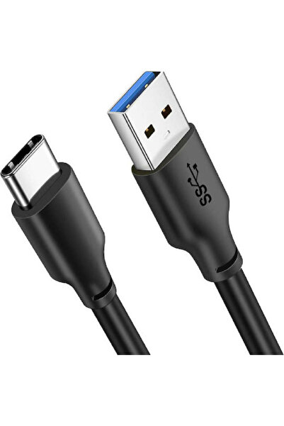 Cabletime C160 Καλώδιο USB 3.0 USB Type-C Αρσενικό σε USB-A 15W Μαύρο 1μ