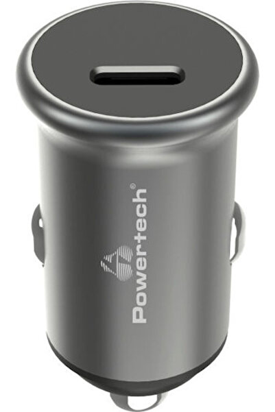 POWERTECH Φορτιστής Αυτοκινήτου 30W Γρήγορης Φόρτισης με Θύρες: 1xUSB 1xType-...