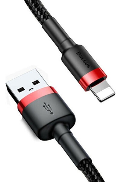 Baseus Cafule Έκδοση IP Πλεγμένο Καλώδιο USB-A σε Lightning Κόκκινο 3μ (CALKL...