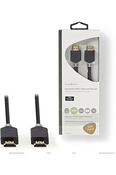 Nedis Καλώδιο HDMI 1.4 Υψηλής Ταχύτητας 1080p 120Hz HDMI Αρσενικό - HDMI Αρσε...