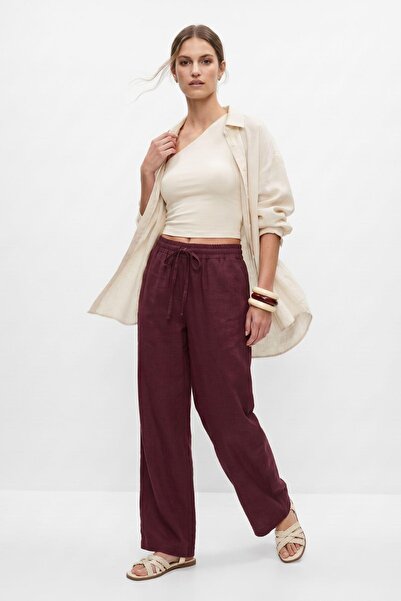 Rays Pantaloni largi Plum 8561A