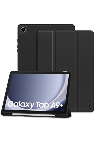 Tech-Protect Sc Pen Flip Cover Blacη (Galaxy Tab A9+)