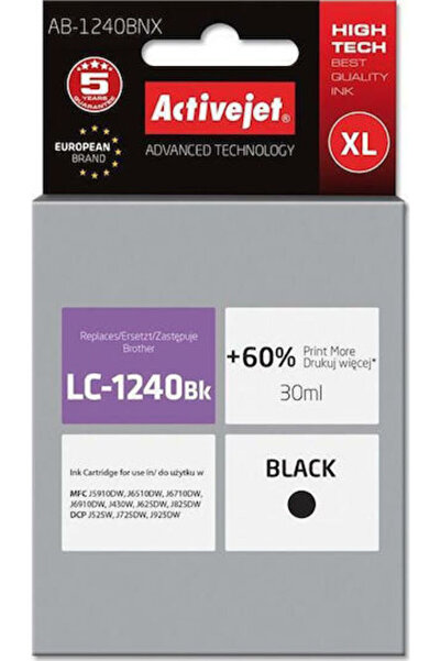 Other Συμβατό μελάνι για εκτυπωτές inkjet Active Jet Brother LC-1240BK 30ml Μ...