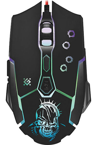 Defender Killer GM-170L RGB Ποντίκι Gaming 3200 DPI Μαύρο