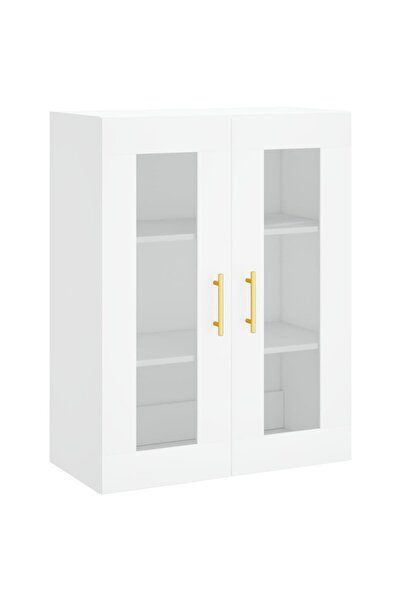 vidaxl Dulap cu montaj pe perete, alb, 69,5x34x90 cm