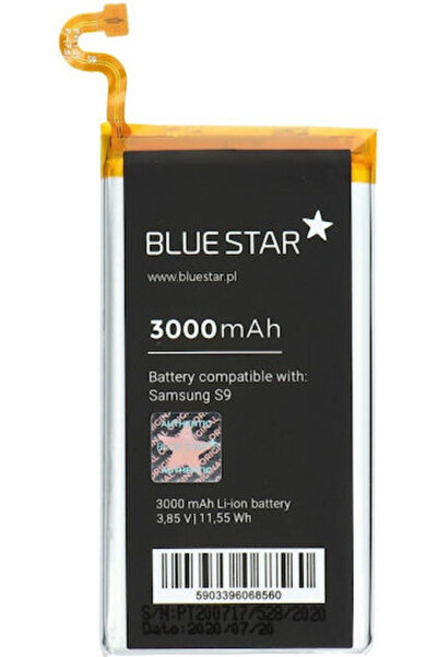 Blue Συμβατή ανταλλακτική μπαταρία Star 3000mAh για Galaxy S9