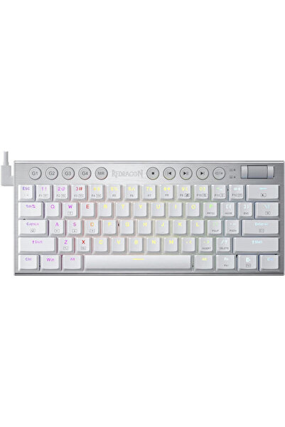 REDRAGON Noctis K632W PRO Ασύρματο Μηχανικό Πληκτρολόγιο Gaming 60% με φωτισμ...