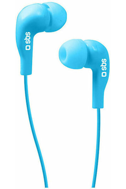 SBS Studio Mix 10 Ενδοωτικά Handsfree με βύσμα 3.5mm Μπλε