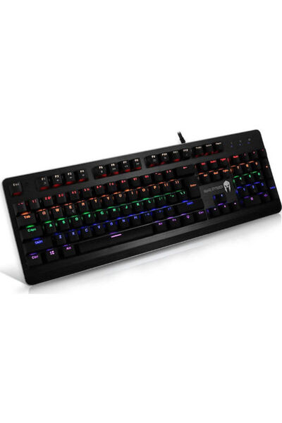 Nod Iron Strike Gaming Μηχανικό Πληκτρολόγιο με διακόπτες Xinda Blue και φωτι...