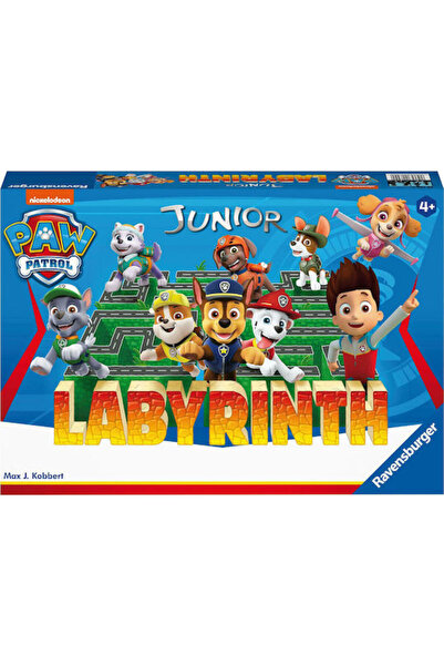 RAVENSBURGER Επιτραπέζιο Παιχνίδι Paw Patrol Junior Λαβύρινθος για 2-4 Παίκτε...