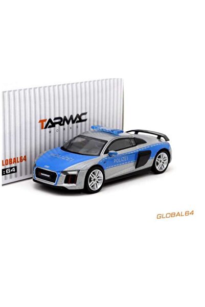 Tarmac Audi R8 V10 Γερμανική Αστυνομία μοντέλο αυτοκινήτου κλίμακας 1:64 από την