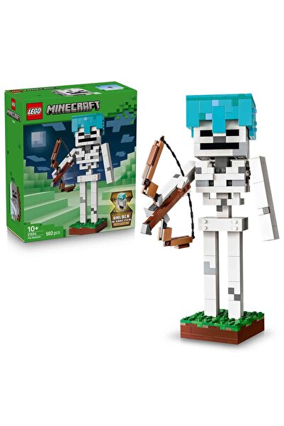 LEGO Minecraft İskelet 21594 - 10 Yaş ve Üzeri Çocuklar için Yaratıcı Oyuncak...