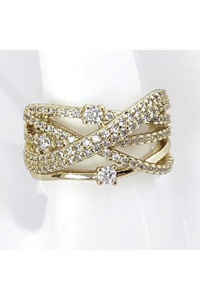 Milena 14K GOLD PLATED RING ONE SIZE 7