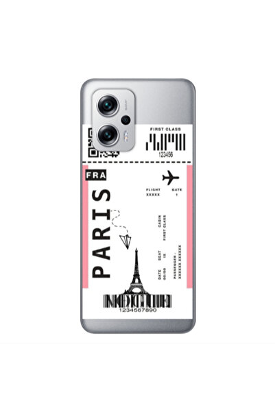 Other Xiaomi Poco X4 GT Paris FRA Transparent Silicone TPU Θήκη