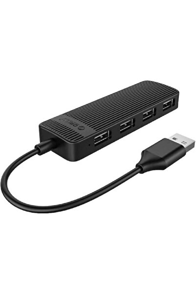 Orico Διανομέας USB 4 Θυρών USB 2.0 με σύνδεση USB-A Κωδικός: FL02-BK-BP