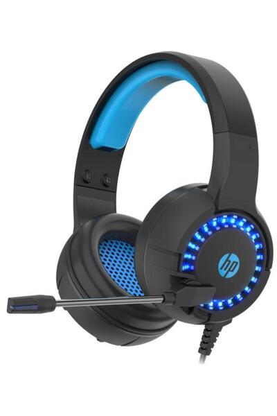 HP Stereo Headphones DHE-8011UM with Microphone, Black