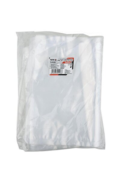 yato Set of 100 Vacuum Bags, Yato, Polyamide/Polyethylene, 300x400 mm, Transp...
